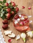 Liver-nourishing and liver-protecting tea / Rose + Red Dates + Poria + Lily Bulb