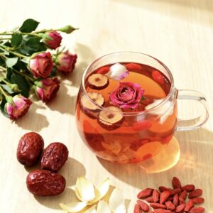 Sleep-aiding Tea / Rose + Red Dates + Lily + Wolfberry