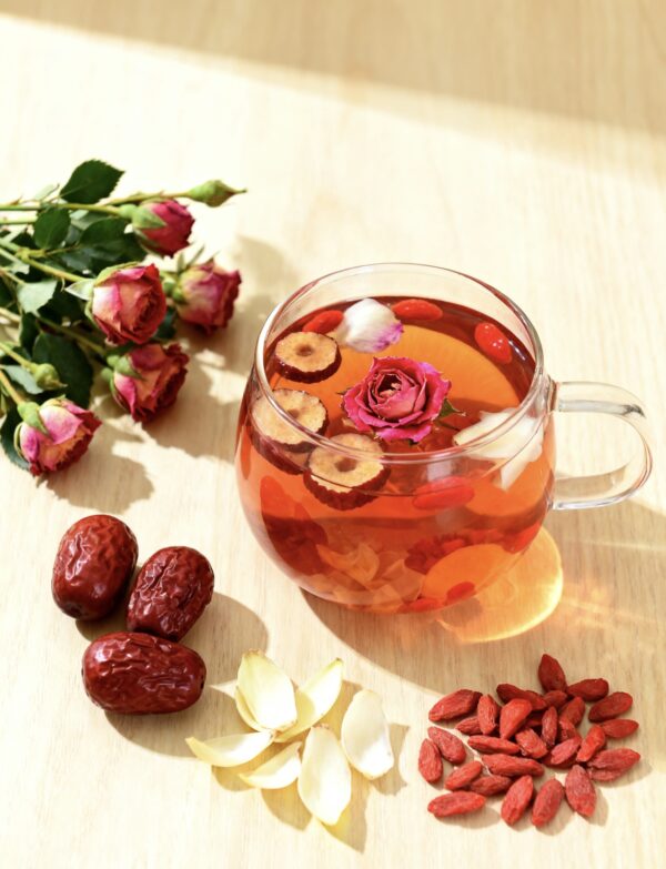 Sleep-aiding Tea / Rose + Red Dates + Lily + Wolfberry