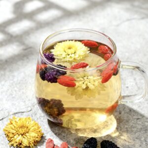 Nourishing Liver and Kidney Eye-Care Tea / Chrysanthemum Buds + Wolfberries + Mulberries