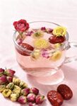 Beauty-Preserving Flower Tea / Rose + Chrysanthemum + Red Date