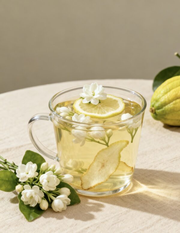 Nodule-Reducing and Depression-Relieving Tea / Jasmine + Fingered Citron