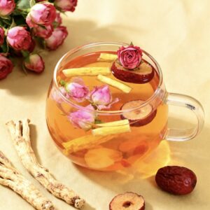 Shuanghong Warming Tea / Rose + Codonopsis + Red Dates + Wolfberry