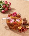 Nourishing Blood and Tranquilizing Mind Tea / Rose + Wolfberry + Dried Longan