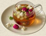 Acne-removing and detoxifying tea/Rose + Jasmine/Lemon + Jasmine