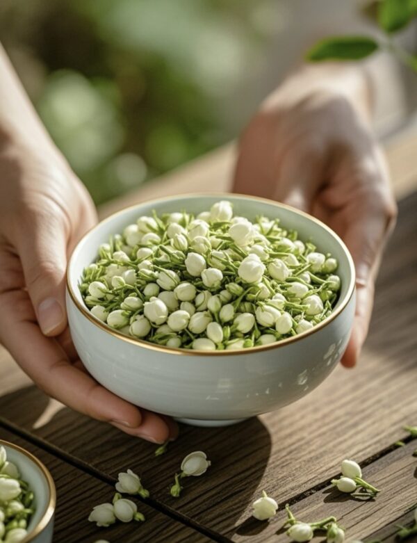 Three-Flower Tea for Clearing Heat and Relieving Fire / Chrysanthemum + Honeysuckle + Jasmine