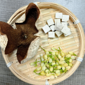 Eliminate body odor/underarm odor/fragrant herbal tea/jasmine + dried tangerine peel + poria cocos