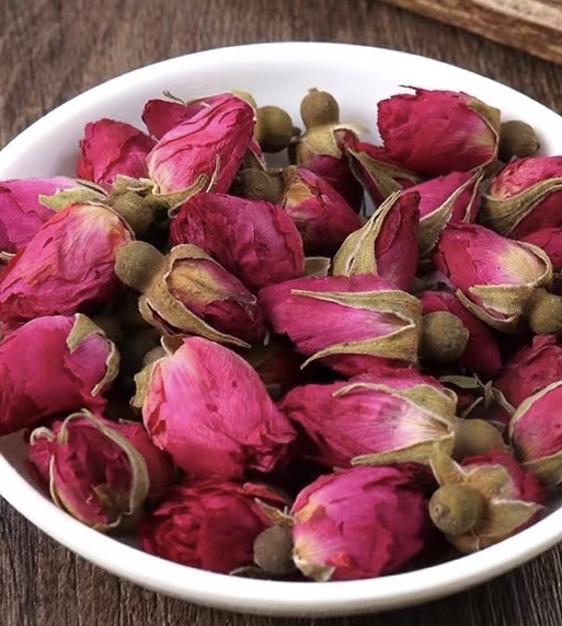 Nourishing Blood and Tranquilizing Mind Tea / Rose + Wolfberry + Dried Longan